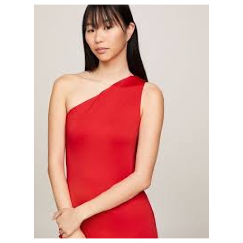 TOMMY JEANS Asymmetric bodycon dress